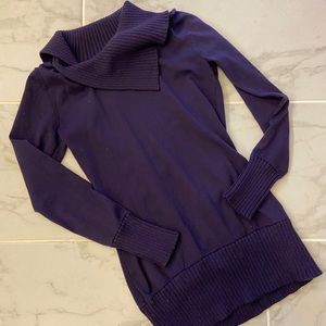 The Limited Purple Sweater